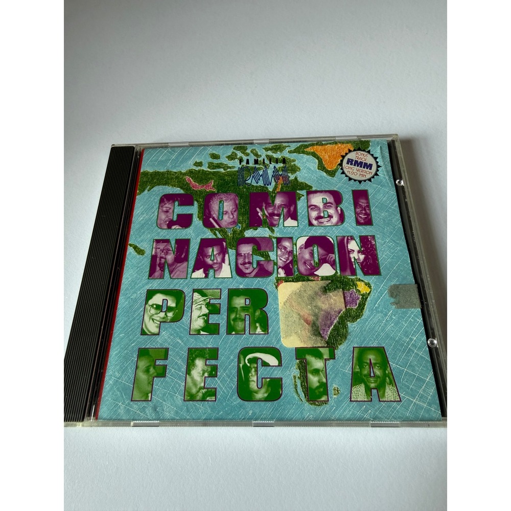 Familia RMM Combinacion Perfecta CD Marc Anthony India Celia Cruz Salsa 1993